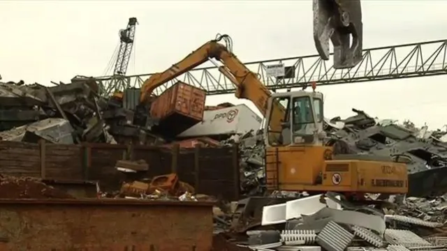 Bild: Ohne Schrott kein neuer Stahl - Bericht von bvseTV über die Bedeutung der Schrottwirtschaft