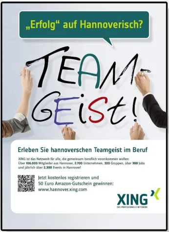 XING wirbt per Zeitung um Mitglieder Bild: XING wirbt per Zeitung um Mitglieder