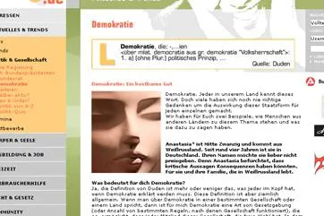 Bild: Politik & Volksgewalt auf teenager-ratgeber.de