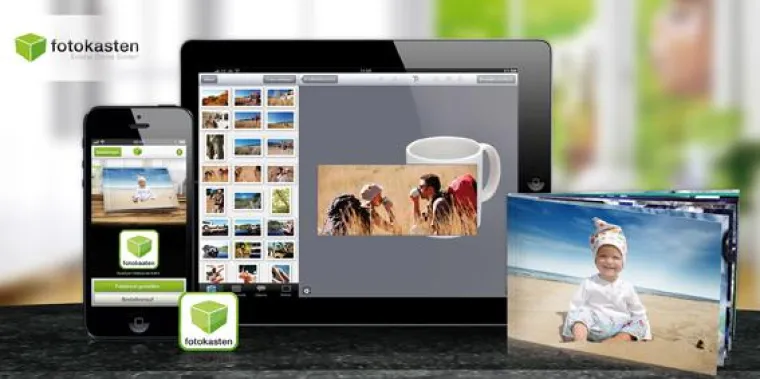 Premium-Service fotokasten goes mobile Bild: Premium-Service fotokasten goes mobile