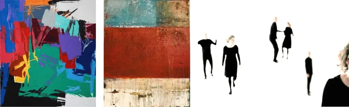 Ausstellung BlickWINKEL (© Kunstvermittlung Barbara Lenhard + Florian Gast)