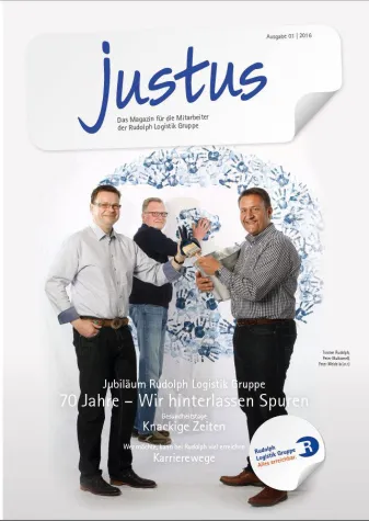 Insignio launcht Mitarbeitermagazin für die Rudolph Logistik Gruppe Bild: Insignio launcht Mitarbeitermagazin für die Rudolph Logistik Gruppe