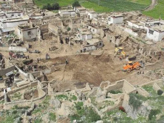 Tibetische Bauern in Namling von ihrem Grund und Boden vertrieben Bild: Tibetische Bauern in Namling von ihrem Grund und Boden vertrieben