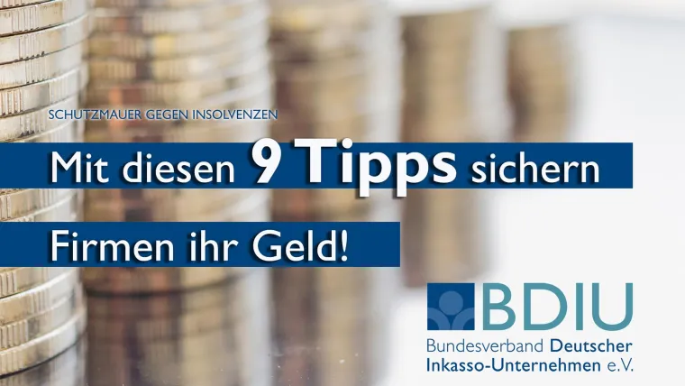 Bild: Schutzmauer gegen Insolvenzen: Mit diesen 9 Tipps sichern Firmen ihr Geld