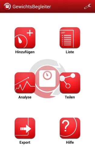 Gewicht erfassen und auswerten auf Android Bild: Gewicht erfassen und auswerten auf Android