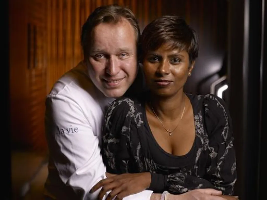 Drei Sterne fürs „La Vie“: Thomas Bühner und Thayarni Kanagaratnam / Foto: Relais & Châteaux Michael