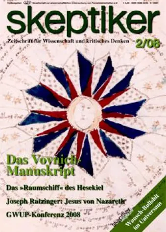 Bild: Skeptiker 2-08 - Voynich-Manuskript, Ufo, Bullshit mit Hugo Egon Balder und Jacky Dreksler