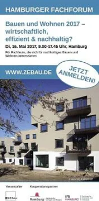 Bild: Hamburger Fachforum – Bauen und Wohnen 2017 – wirtschaftlich, effizient und nachhaltig?