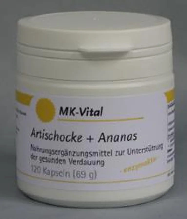 Artischocken-Ananas-Kapseln von MK-Vital