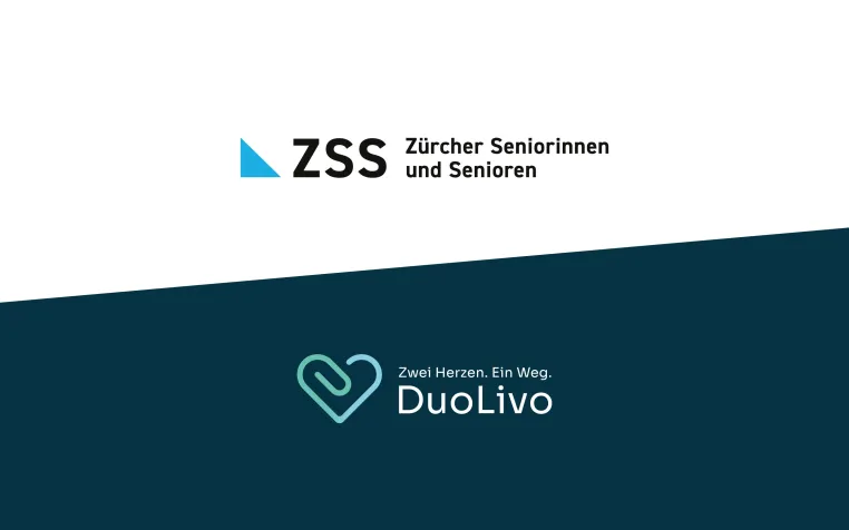 DuoLivo und die Zürcher Seniorinnen und Senioren (ZSS) gehen Partnerschaft ein Bild: DuoLivo und die Zürcher Seniorinnen und Senioren (ZSS) gehen Partnerschaft ein