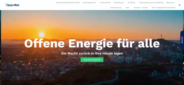 Bild: Einfache Energieunabhängigkeit auf dem eigenen Balkon: Die Revolution durch die Balkonkraftwerke der Hoymiles 