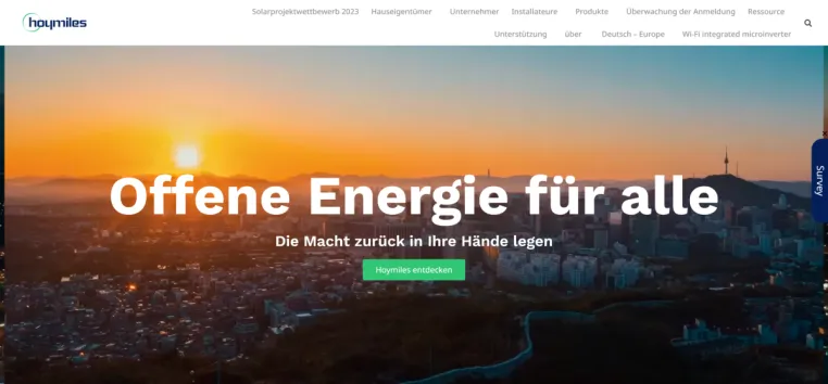 Bild: Einfache Energieunabhängigkeit auf dem eigenen Balkon: Die Revolution durch die Balkonkraftwerke der Hoymiles 