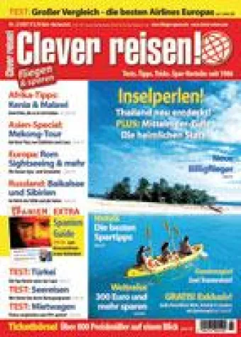 Bild: "Clever reisen" 2/07 ab sofort am Kiosk - mit  Extra: "Spanien-Guide"