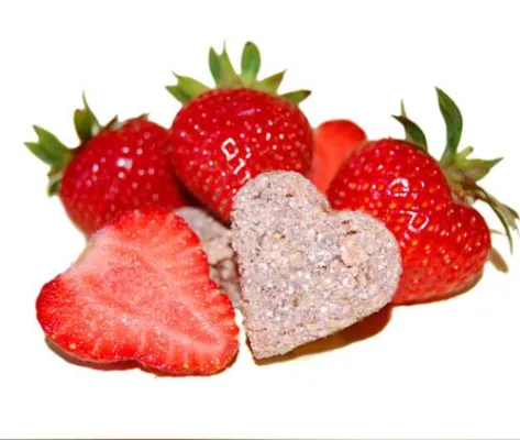 Bild: Die Papageien Bäckerei läutet für Papageien und Sittiche die Erdbeersaison ein