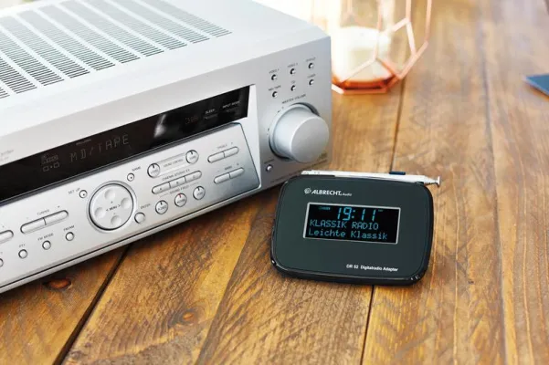 Bild: ALBRECHT DR 52: Digitalradio Adapter für die Stereoanlage