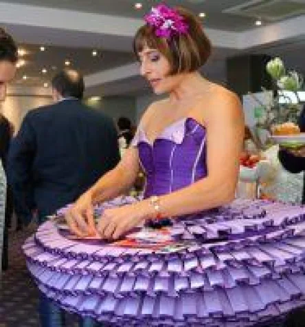 Bild: Origami Künstler bereicherte mit Charme die Veranstaltung