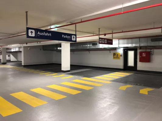 Bild: Sanierte CONTIPARK-Tiefgarage „Friedrichsforum“ in Bayreuth teileröffnet