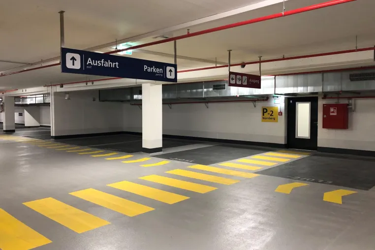 Sanierte CONTIPARK-Tiefgarage „Friedrichsforum“ in Bayreuth teileröffnet Bild: Sanierte CONTIPARK-Tiefgarage „Friedrichsforum“ in Bayreuth teileröffnet