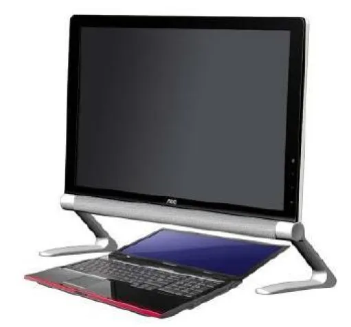 Smartes Produktkonzept: Mit dem neuen e2239Fwt präsentiert AOC das Multi-Touch-Display speziell fürs Notebook Bild: Smartes Produktkonzept: Mit dem neuen e2239Fwt präsentiert AOC das Multi-Touch-Display speziell fürs Notebook