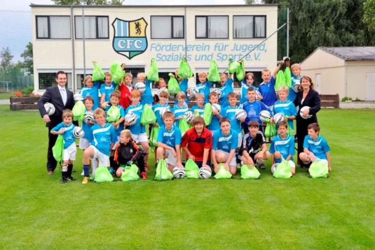 Das Fußballcamp in 2010. Foto: Sven Gleisberg