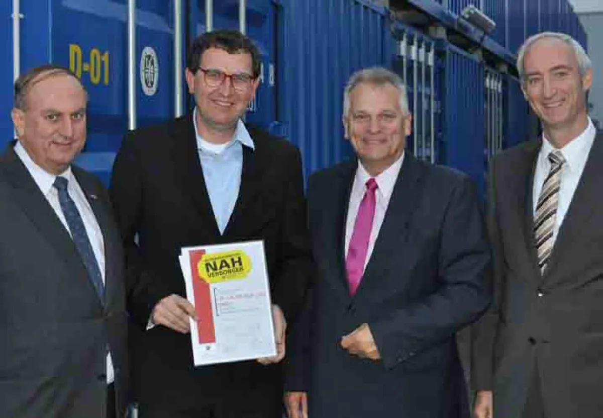 Die Delegation des OÖ Wirtschaftsbund mit LBL-GF Martin Sonntag. Foto: Lugmayr/WB