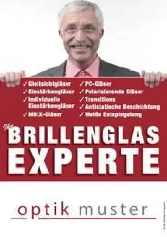 Prospekttitelseite Brillenglasexperte