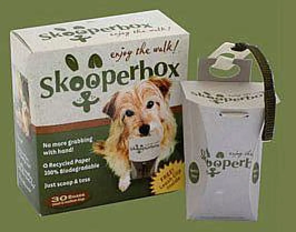 Skooperbox-Hundekotschachtel
