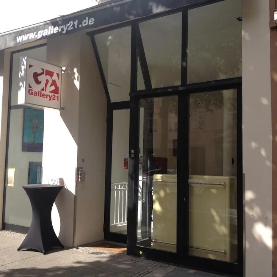 Gallery 21, Taunusstraße 19, Wiesbaden. Foto: privat