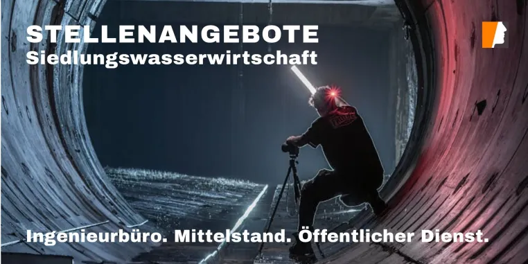 Bild: Eigenbetrieb in Norddeutschland sucht Projektingenieur:in Siedlungswasserwirtschaft