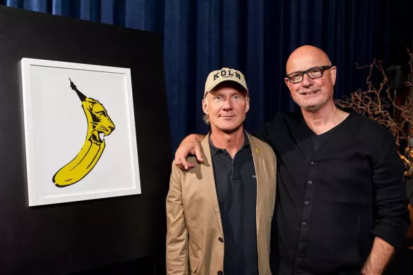 Bild: Lions Club und Bananensprayerl editieren „Lions-Banane“ als erste eigene Kunst-Edition als Charity-Projekt
