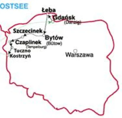 Bild: Auf dem Rad entlang der Ostseeküste in Polen - Danzig, Kaschubei und die Pommersche Schweiz entdecken