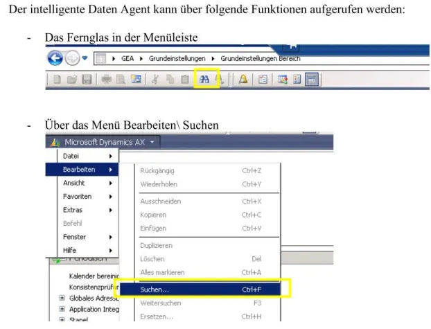 Bild: Der Intelligente Datenagent im Maklerverwaltungsprogramm GIN-AX - eine umfassende Suchfunktion