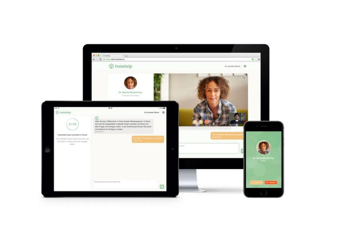 Instahelp - Plattform für psychologische Online-Beratung