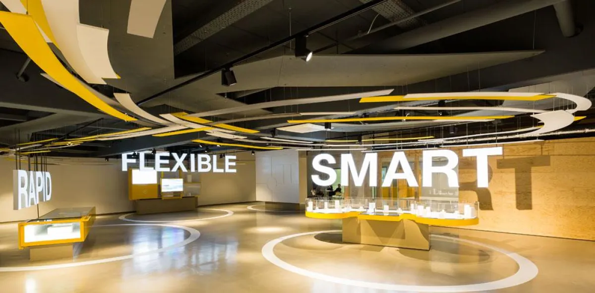 Im Imagination Center zeigt Dematic, welche Technologien die Zukunft der Intralogistik bestimmen.