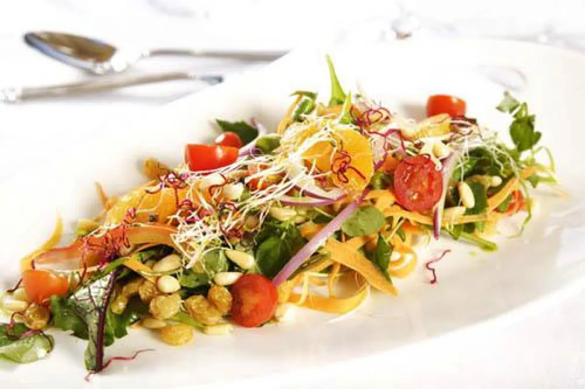 Das Karkloof Safari Spa bietet seinen Gästen zu jeder Mahlzeit eine Raw Food-Variante an