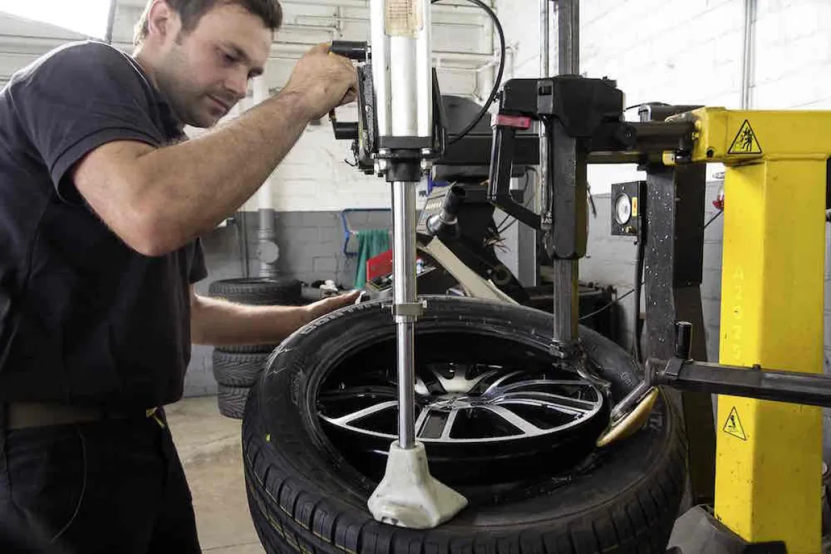 Reifenmontage bei Vergölst