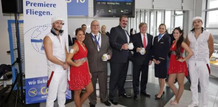 Condor feiert Erstflüge nach Santa Clara und Montego Bay Bild: Condor feiert Erstflüge nach Santa Clara und Montego Bay