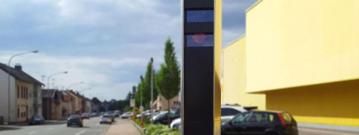 TraffiStar S 330-Messanlage in Saarlouis