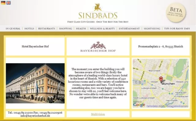 Bild: HANDERLESENES LUXUS-PORTAL FÜR MÜNCHEN