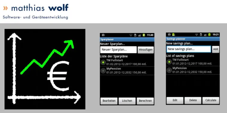 Bild: wolf-inf-tec veröffentlicht Gratis-Android-App für Sparpläne
