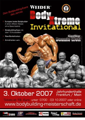 Bild: Die Rückkehr der „dicken Jungs“  Bodybuilding pur beim Body-Xtreme Invitational