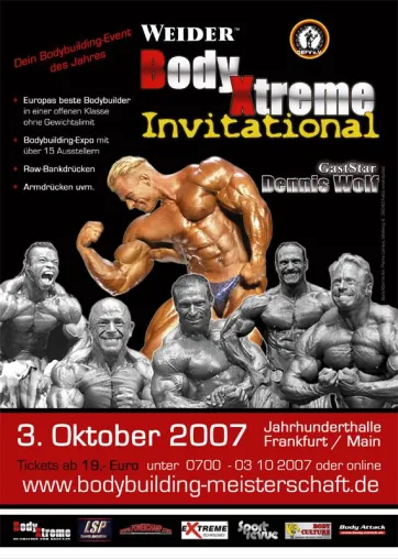 Die Rückkehr der „dicken Jungs“ Bodybuilding pur beim Body-Xtreme Invitational Bild: Die Rückkehr der „dicken Jungs“ Bodybuilding pur beim Body-Xtreme Invitational