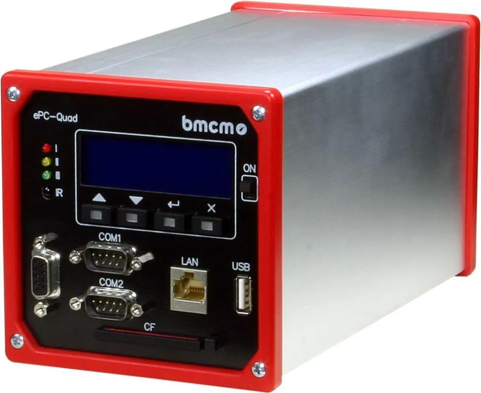 ePC-QUAD-LOG: Robuster Datenlogger mit Speicherung für analoge und CAN-Signale in Echtzeit
