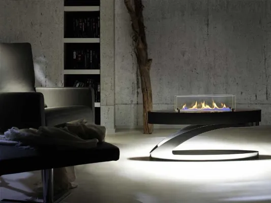 Bild: Spartherm auf der imm cologne 2011 in Köln: Faszination der Flammen in zeitloser Eleganz