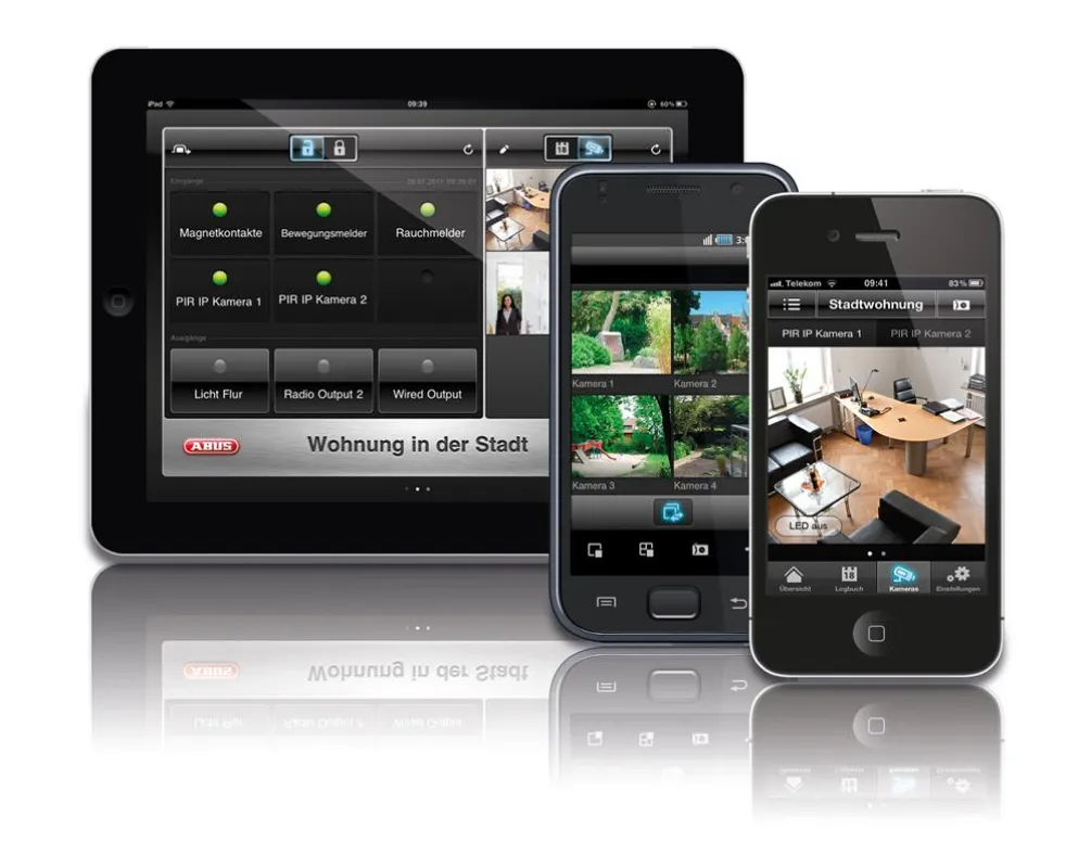 Secvest IP App mit Push-Notification