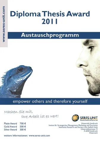 Verleihung des Diploma Thesis Award 2011 Bild: Verleihung des Diploma Thesis Award 2011