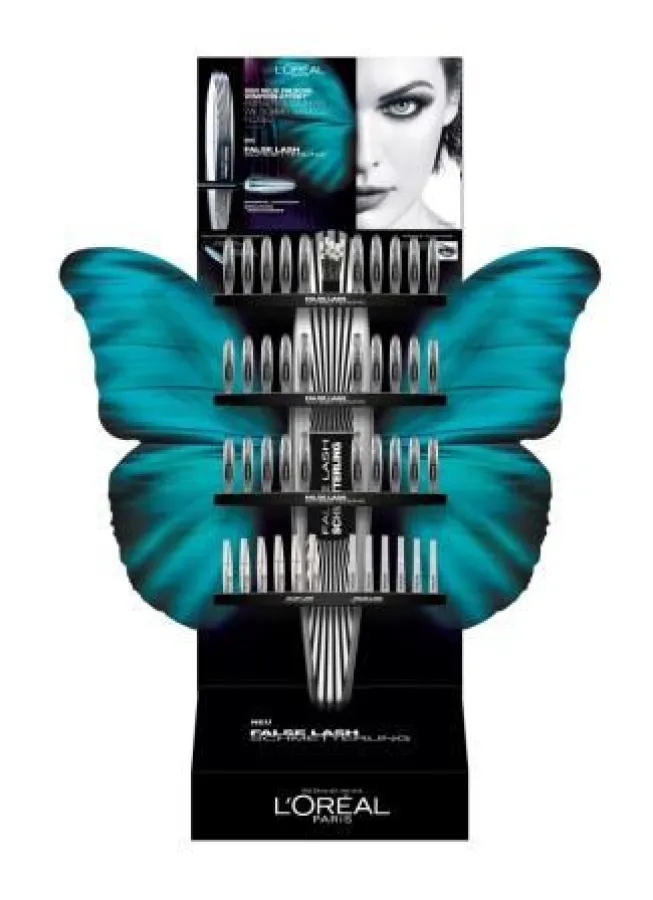 Petrolfarbene Schmetterlingsflügel