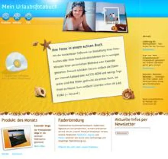 Bild: Creativküche entwirft Internetauftritt für Mein-Urlaubsfotobuch.de