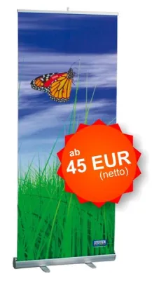 Bild: Roll Up Banner Displays supergünstig