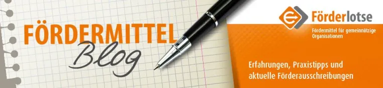 Bild: Neuer Fördermittelblog für gemeinnützige Organisationen